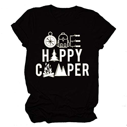 Women Graphic Shirt Camping Shirt
