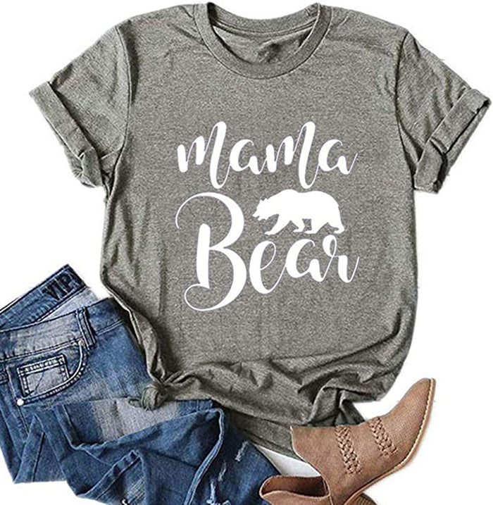 Women Mama Bear T-Shirt