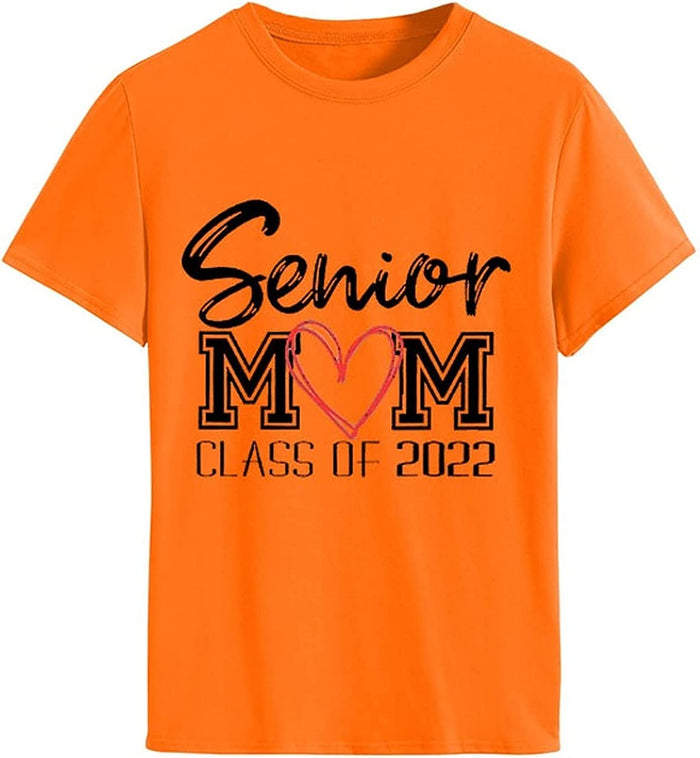 Women Senior Mom Class of 2022 Shirt