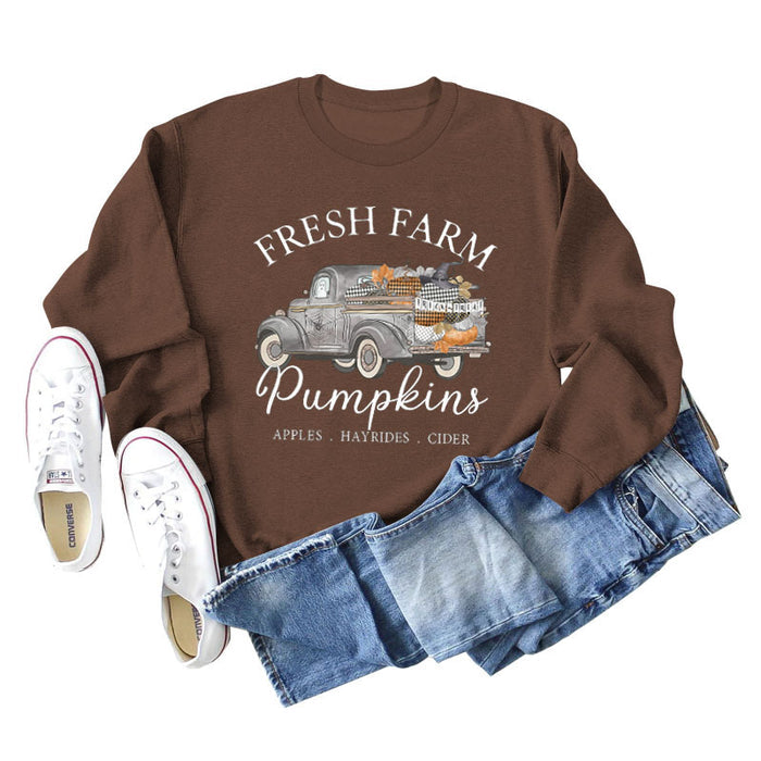 Coffee color sweater (white color picture) / S