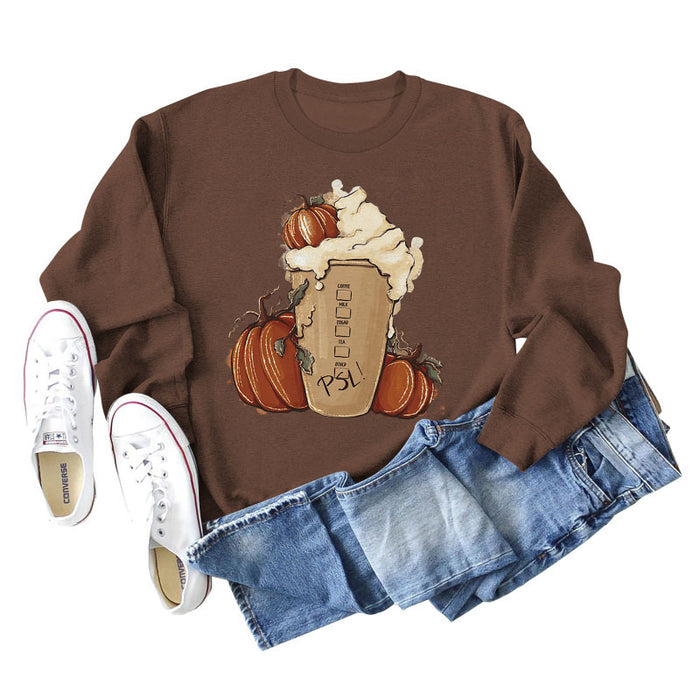 Coffee color sweater (color picture) / S