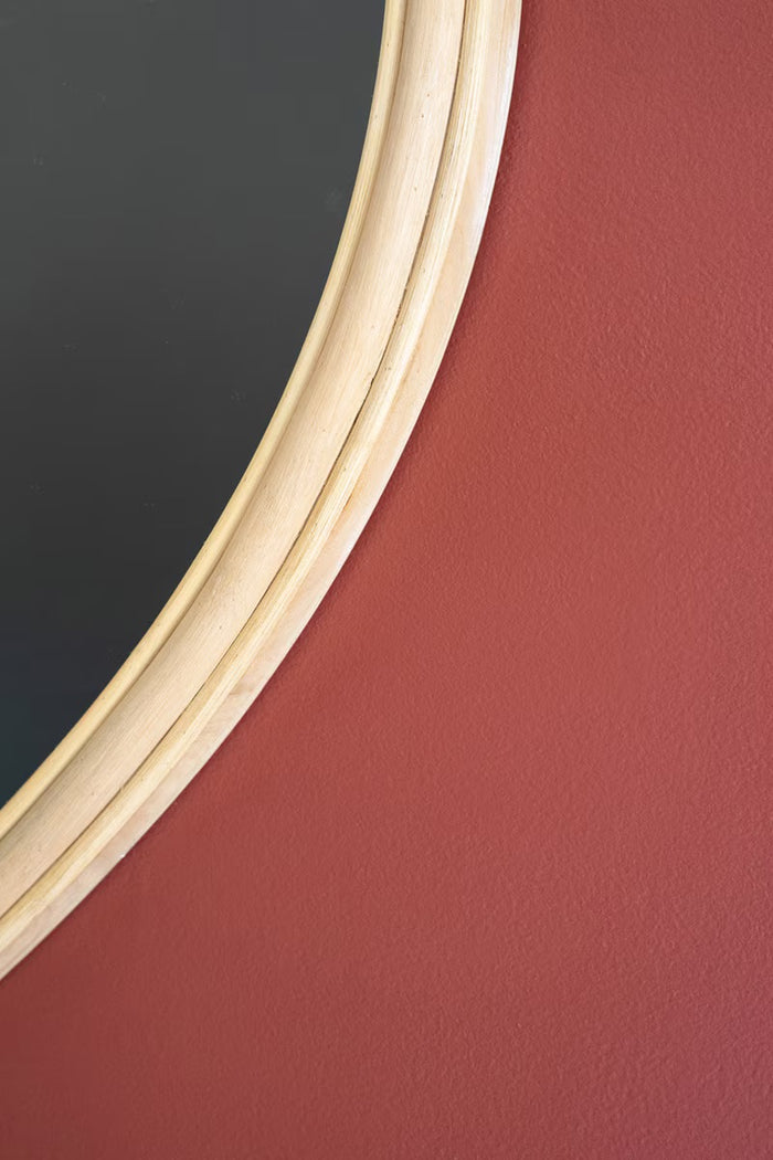 Wood Framed Heart Mirror - LOCAL PICK UP ONLY