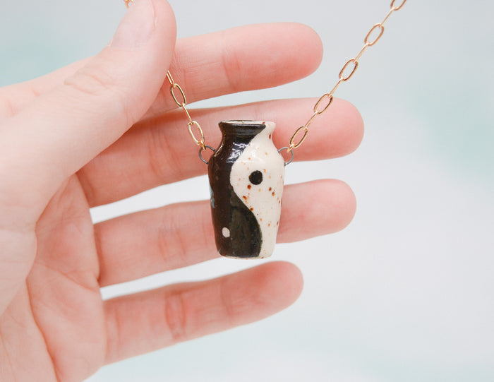 Yin Yang Pot Necklace