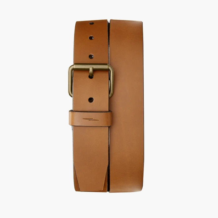 1 1/2" Rambler Leather Belt - Tan
