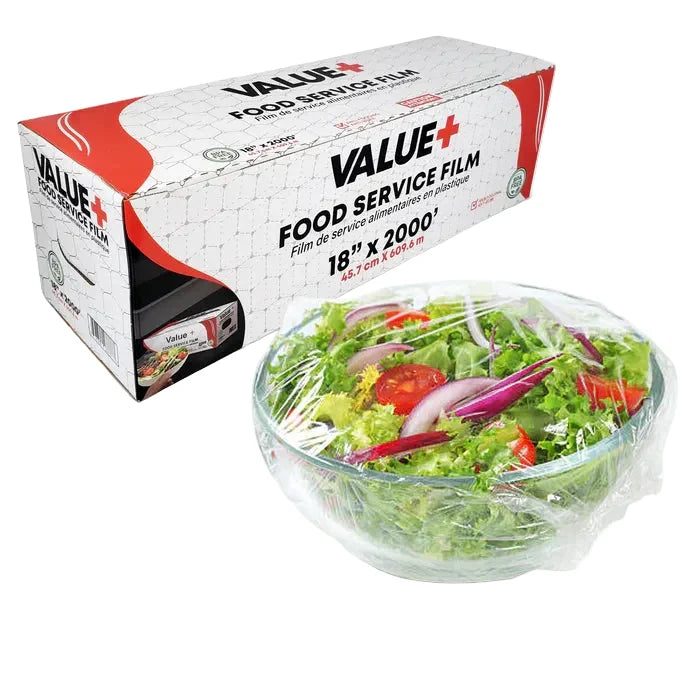18" x 2000' Food Service Film Value+ - WRP099