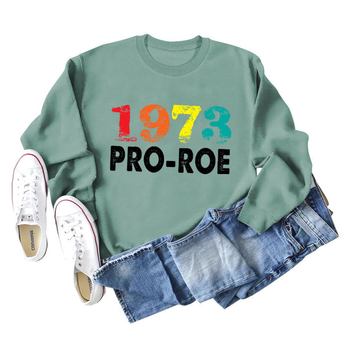 Light green sweater (black word color picture) / S