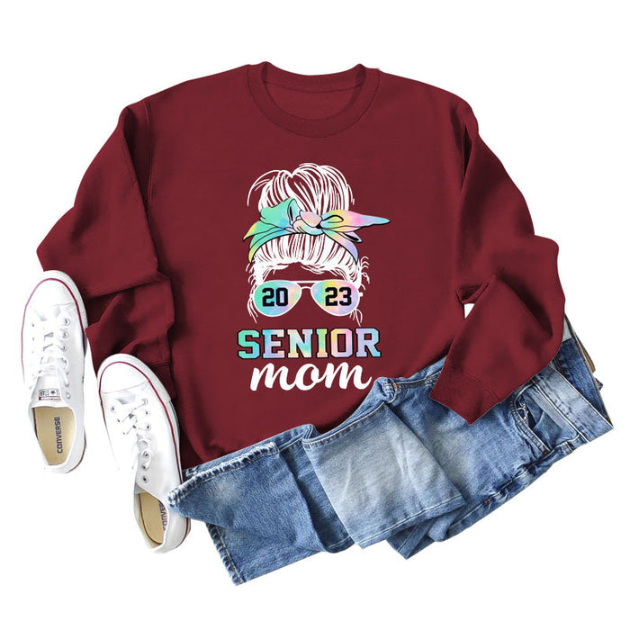 Wine red sweater (white color picture) / S