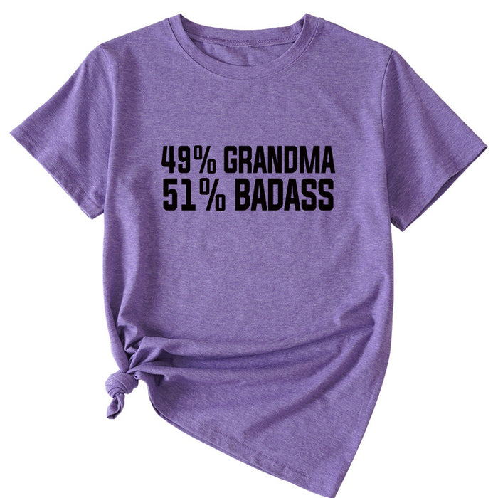 Purple (black font) / S