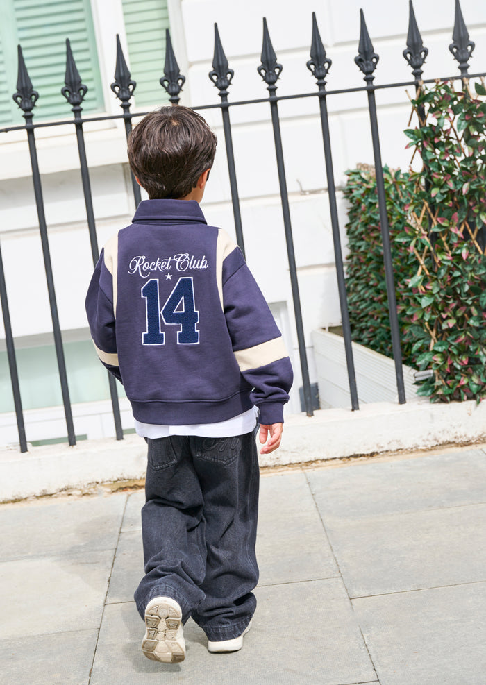 Ace Sweat Varsity Jacket