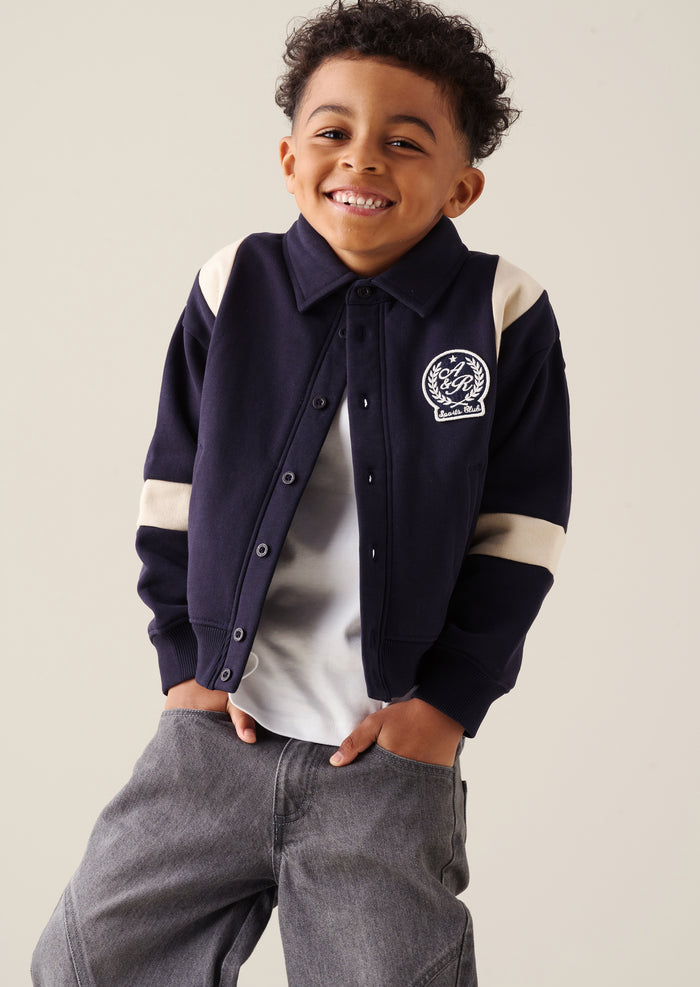 Ace Sweat Varsity Jacket