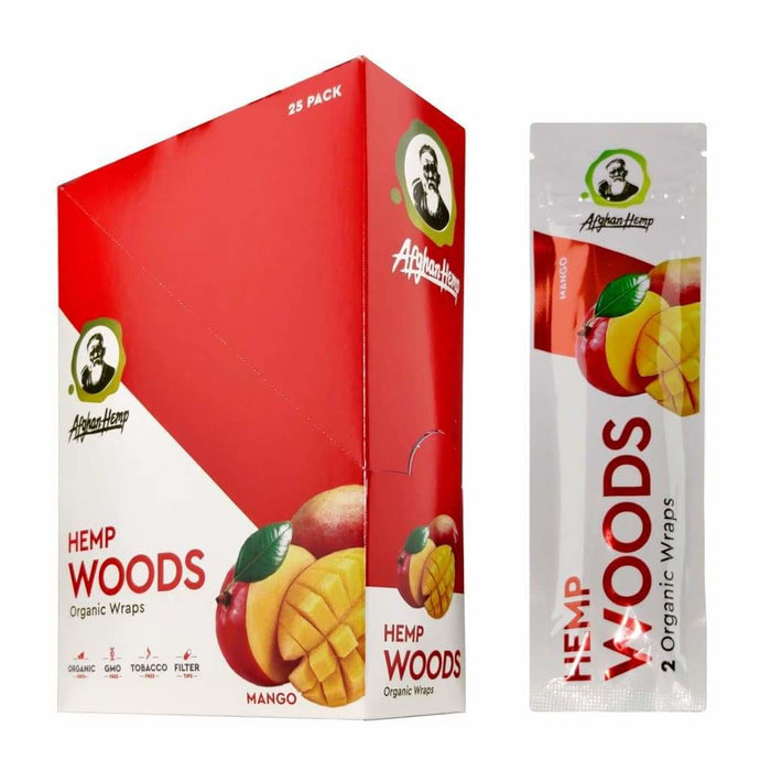 Afghan Hemp Woods - Organic Wraps | 25pk Box