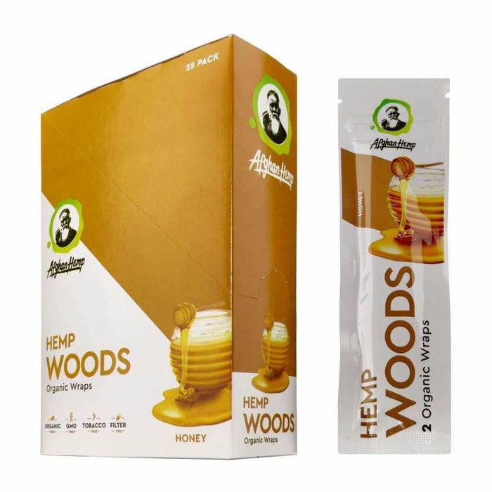 Afghan Hemp Woods - Organic Wraps | 25pk Box