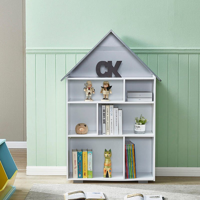 ALL 4 KIDS Bella Dollhouse Bookcase Book Shelf Storage Unit
