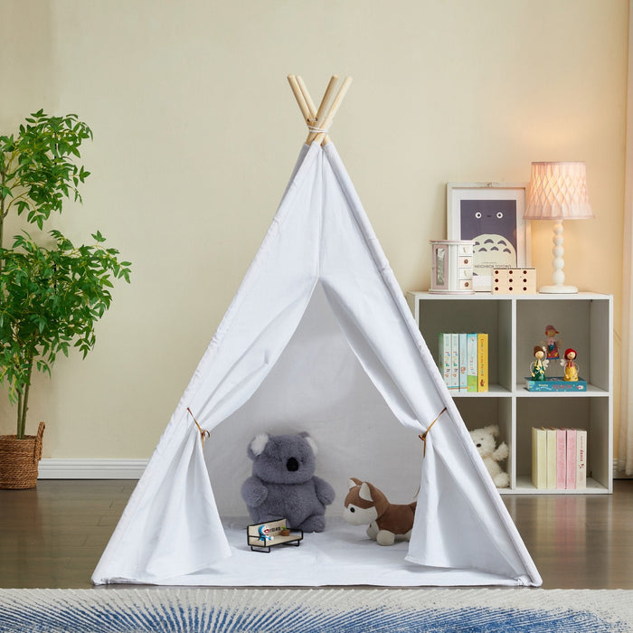 All 4 Kids Cloud White Little Explorer's Dream Teepee