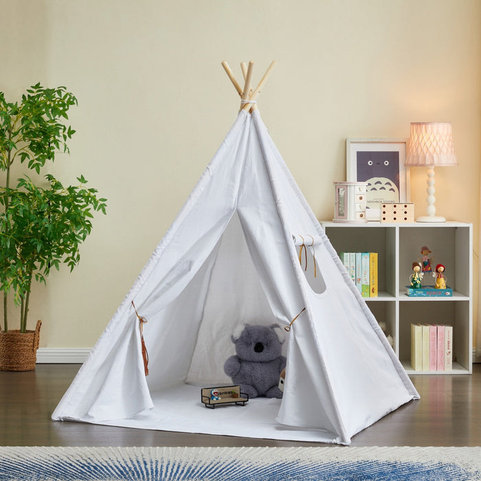 All 4 Kids Cloud White Little Explorer's Dream Teepee