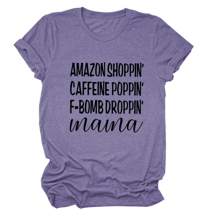 Purple (black font) / S