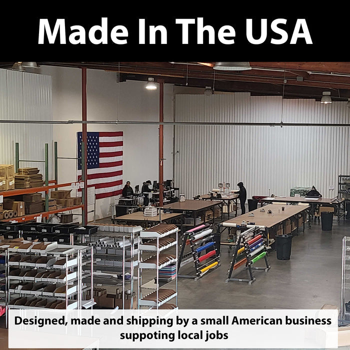 American Flag Rear Window Decal for Toyota Tundra 2007-2021 – Precut Matte Black Vinyl