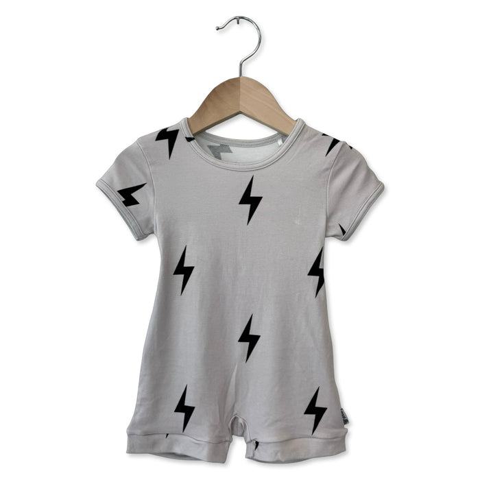 AMP'd Up Kid's Shorty Romper Luxe Edition | Cotton Bamboo Blend