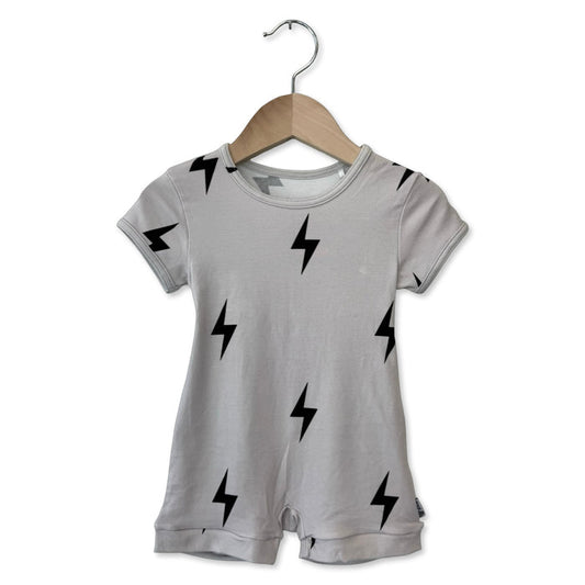 AMP'd Up Kid's Shorty Romper Luxe Edition | Cotton Bamboo Blend
