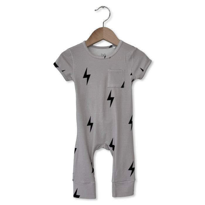 Amp'd Up Short Long Romper Luxe Edition | Cotton Bamboo Blend