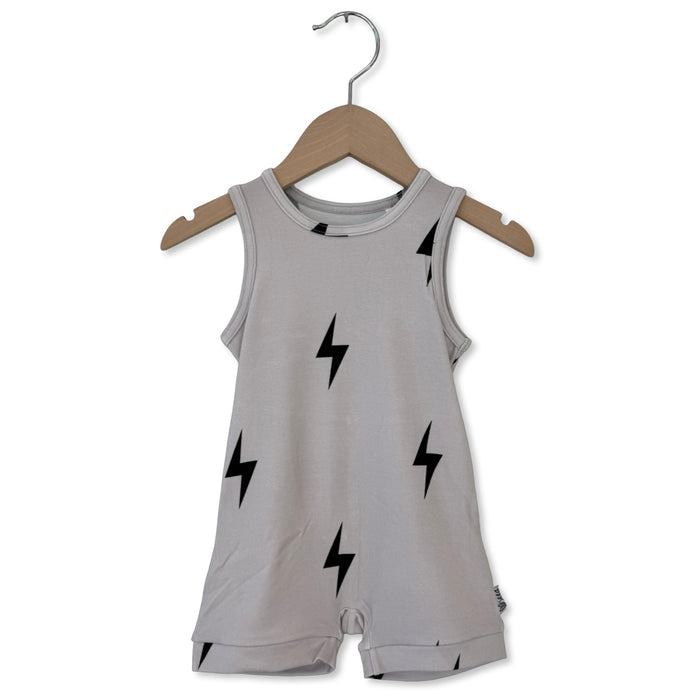 AMP'd Up Sleeveless Shorty Romper Luxe Edition | Cotton Bamboo Blend