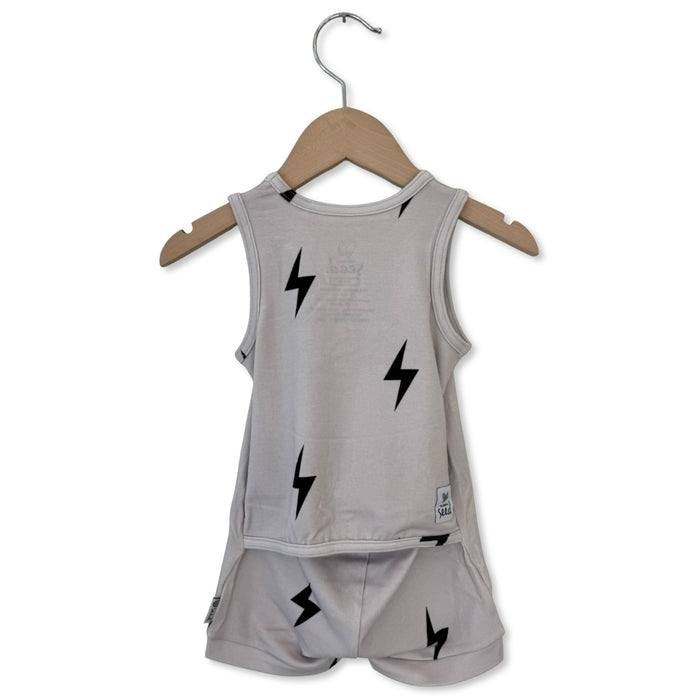 AMP'd Up Sleeveless Shorty Romper Luxe Edition | Cotton Bamboo Blend