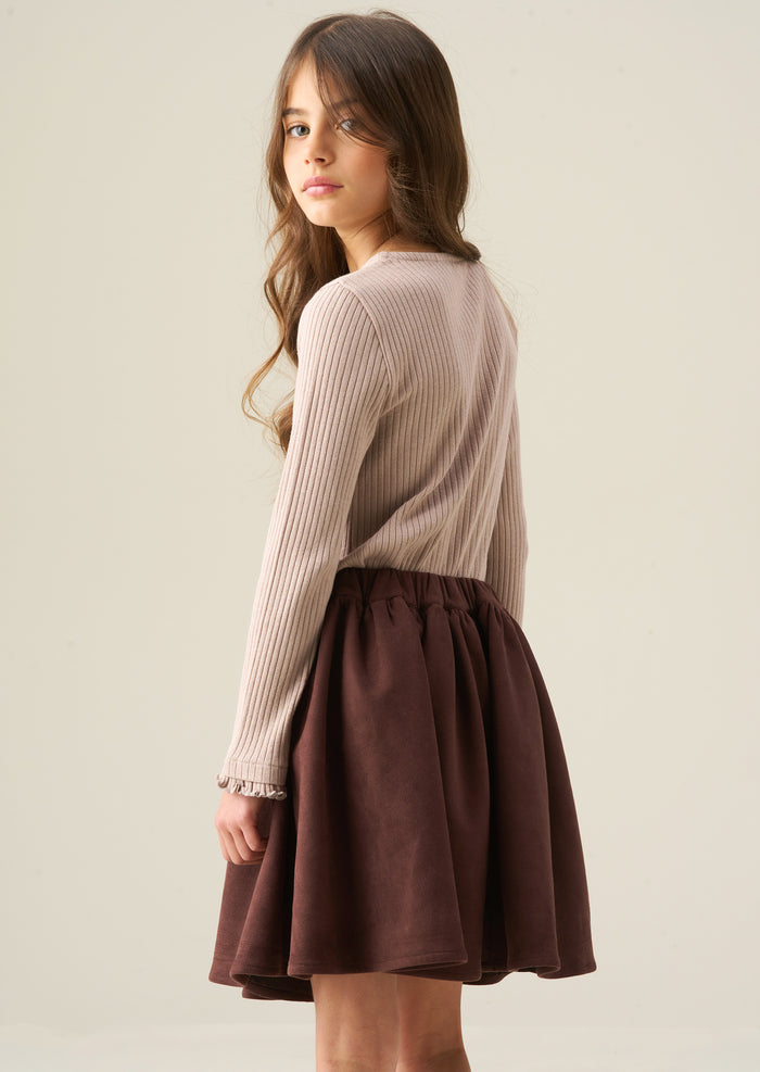 Annie Suedette Skirt