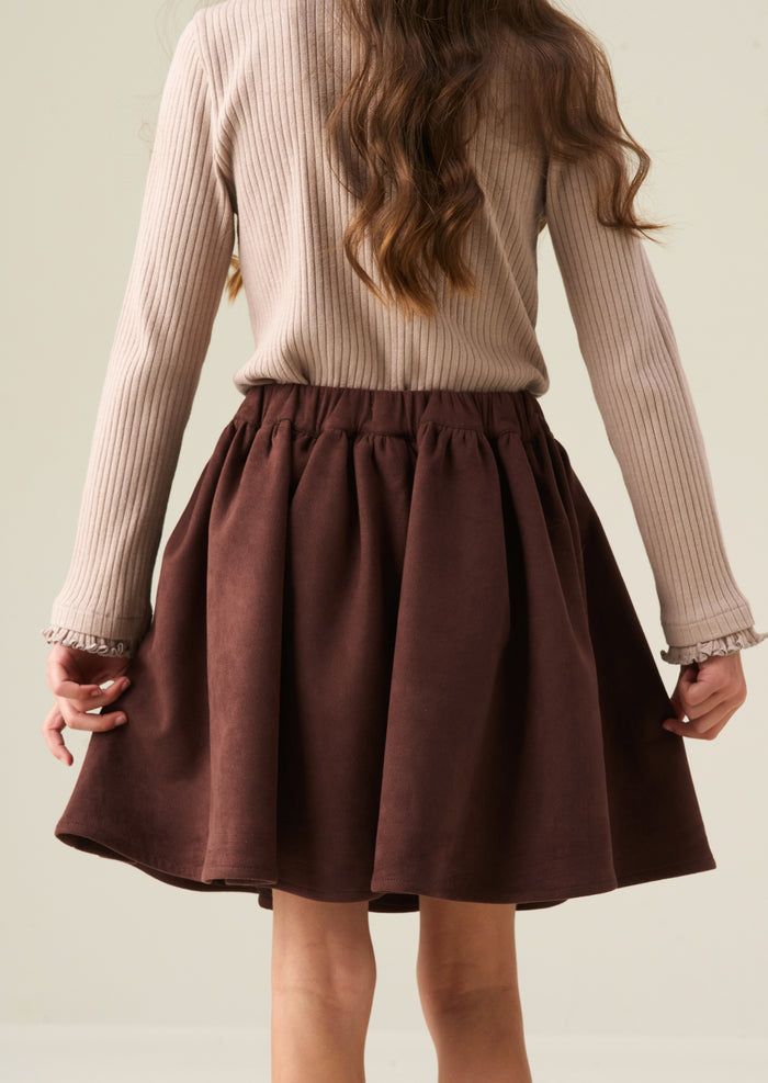 Annie Suedette Skirt