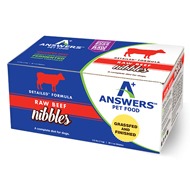 Answers Pet Food Detailed Beef Formula for Dogs - Nibbles