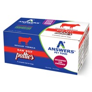 Answers Pet Food Detailed Beef Formula for Dogs - Nibbles