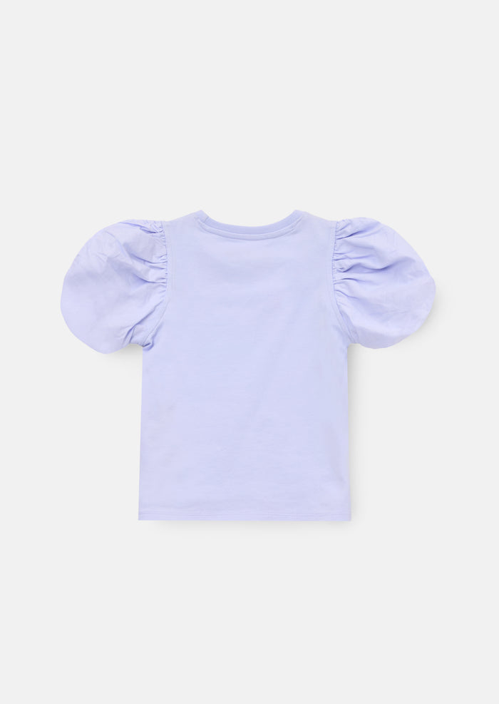 Anya Diamonte Puff Sleeve Tee