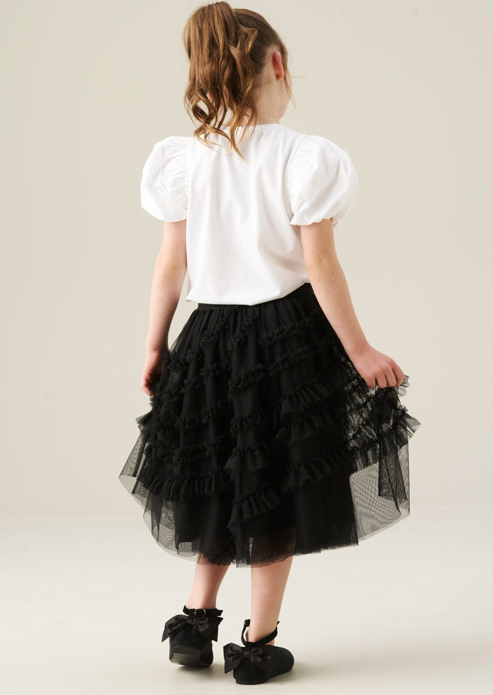 Aofie Bow Embellished Tee