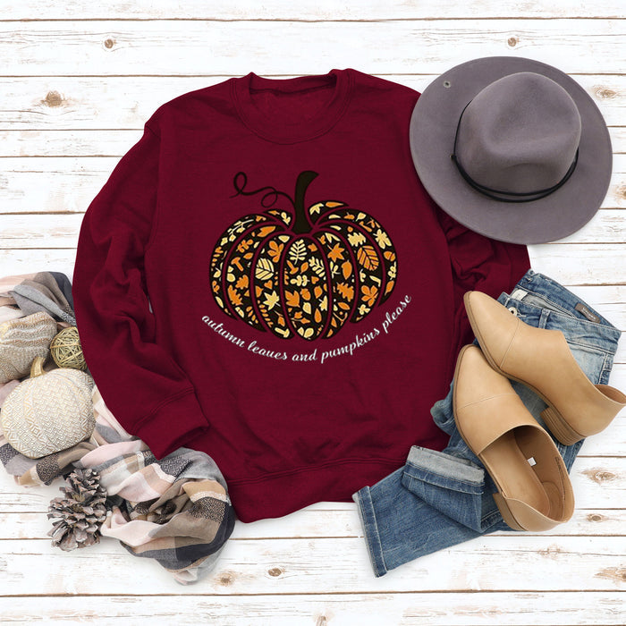 Wine red sweater (white color picture) / S