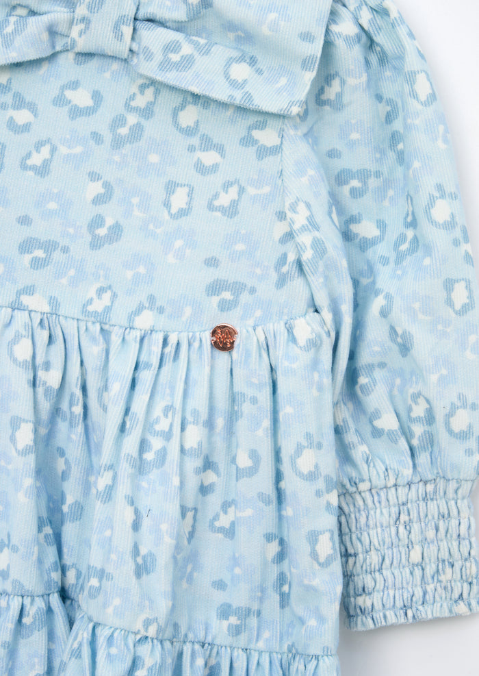 Ava Bow Collar Cord Dress