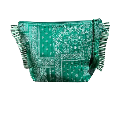 Bandana Ruffle Pouch