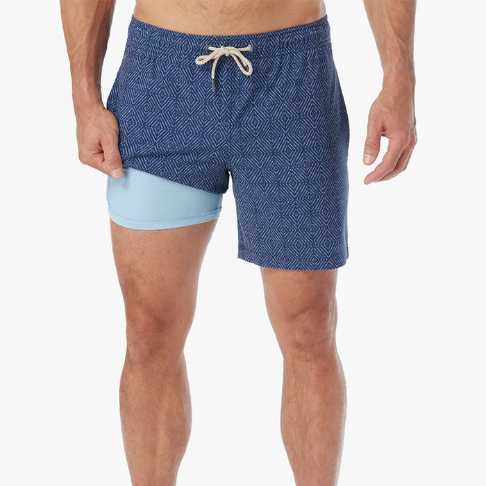 Bayberry Trunk - Navy Shibori