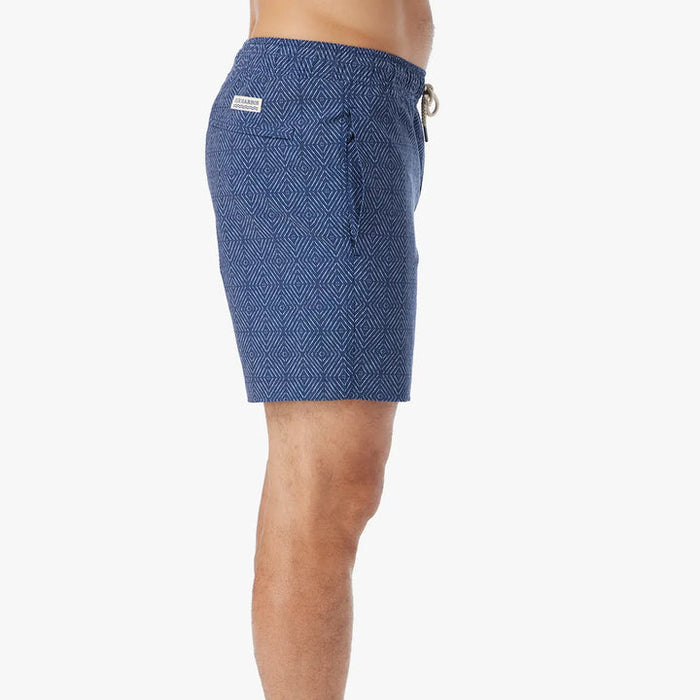 Bayberry Trunk - Navy Shibori