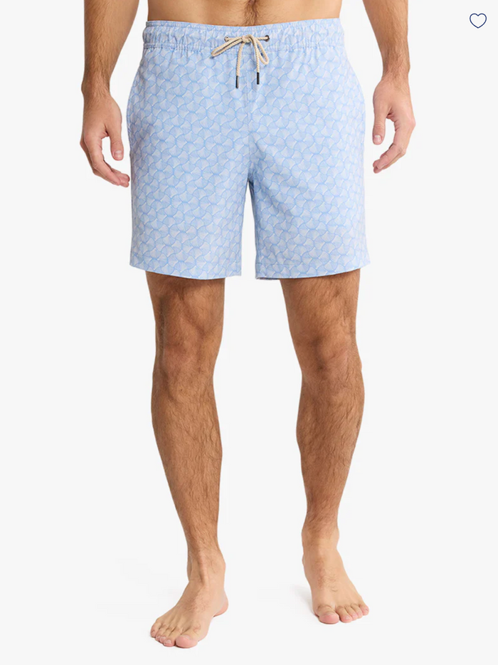 Bayberry Trunk - Sky Blue Shells