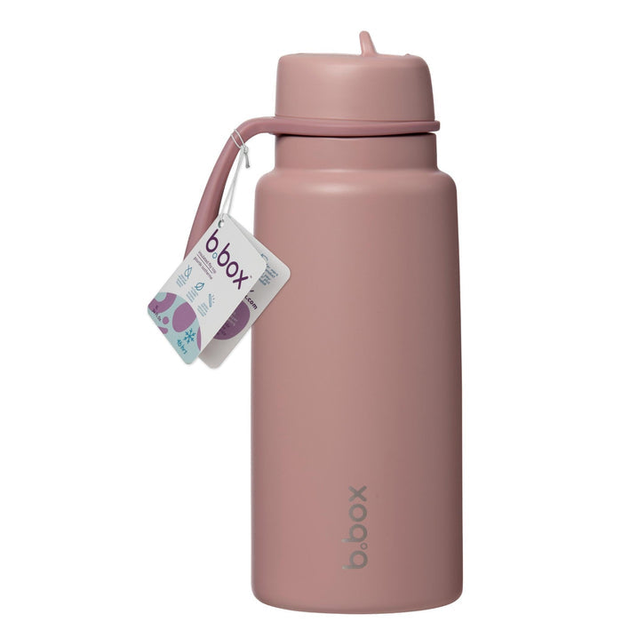 B.Box 1L Insulated Flip Top Drink Bottle - Berry Smoothie