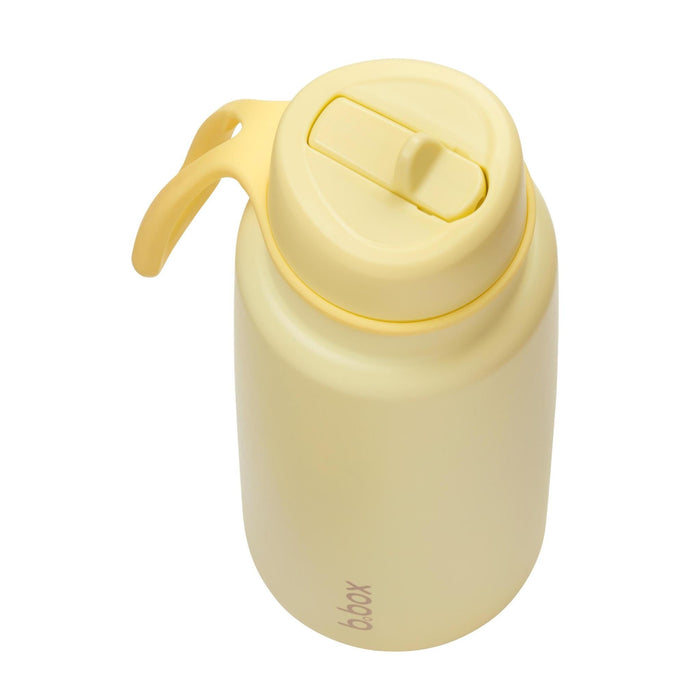 B.Box 1L Insulated Flip Top Drink Bottle - Lemon Twist