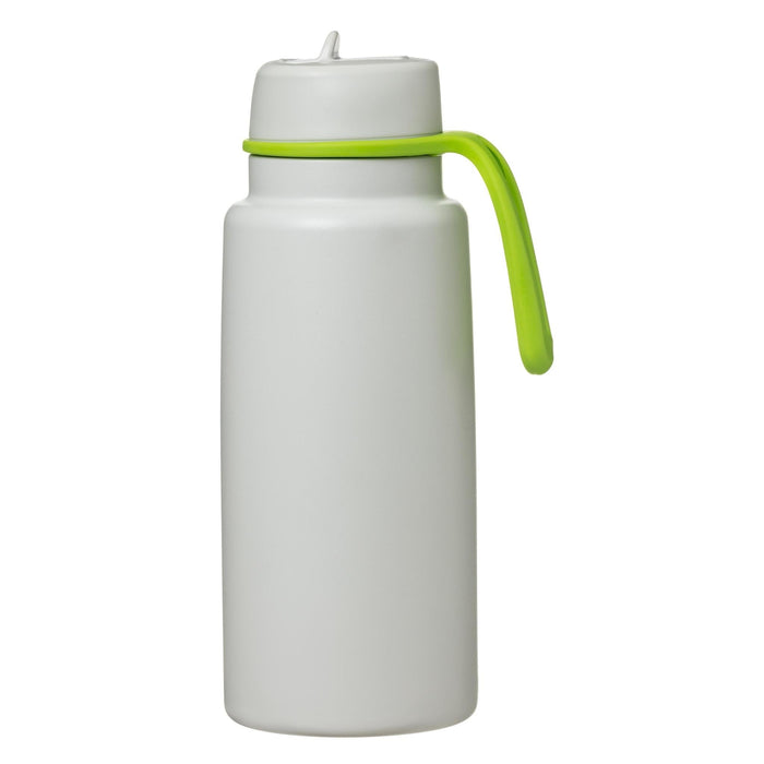B.Box 1L Insulated Flip Top Drink Bottle - Lime Time
