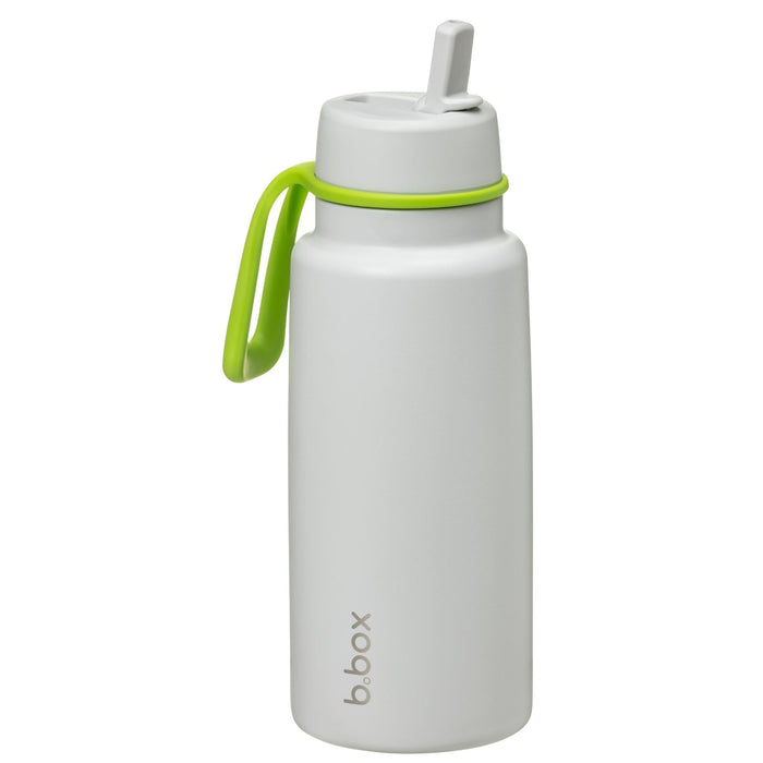 B.Box 1L Insulated Flip Top Drink Bottle - Lime Time