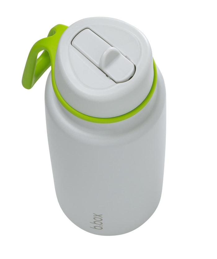 B.Box 1L Insulated Flip Top Drink Bottle - Lime Time