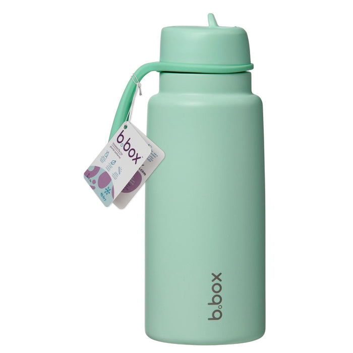 B.Box 1L Insulated Flip Top Drink Bottle - Spearmint