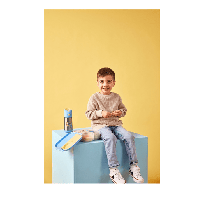 B.Box 350mL Licensed Insulated Drink Bottle - Bluey