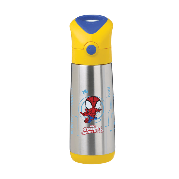 B.Box 500mL Licensed Insulated Drink Bottle - Marvel Spidey
