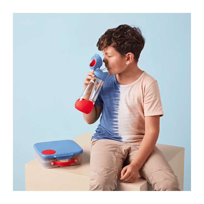 B.Box 600mL Tritan Drink Bottle - Blue Blaze
