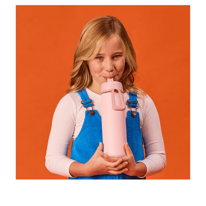 B.Box 690mL Insulated Flip Top Bottle - Blush Crush