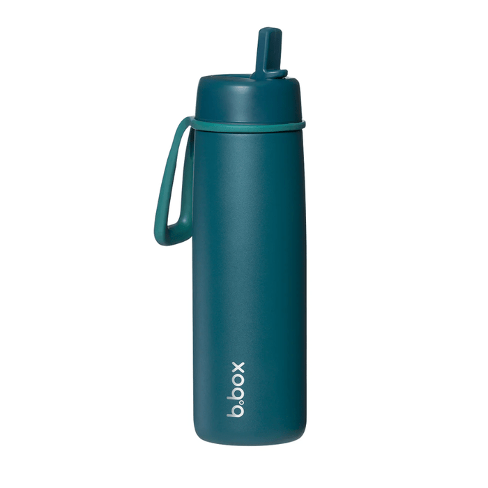 B.Box 690mL Insulated Flip Top Bottle - Sea Glass