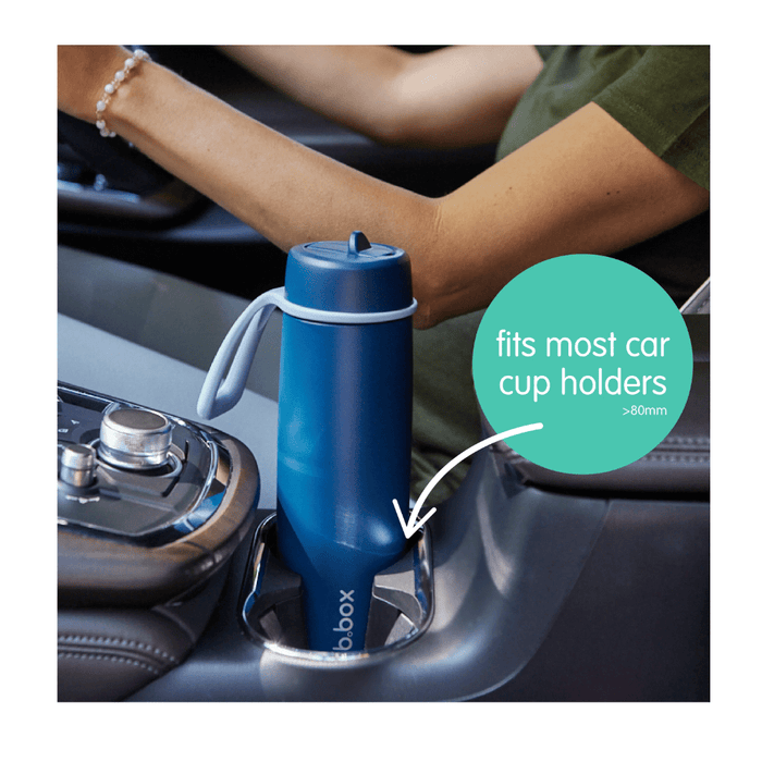 B.Box 690mL Insulated Flip Top Bottle - Sea Glass